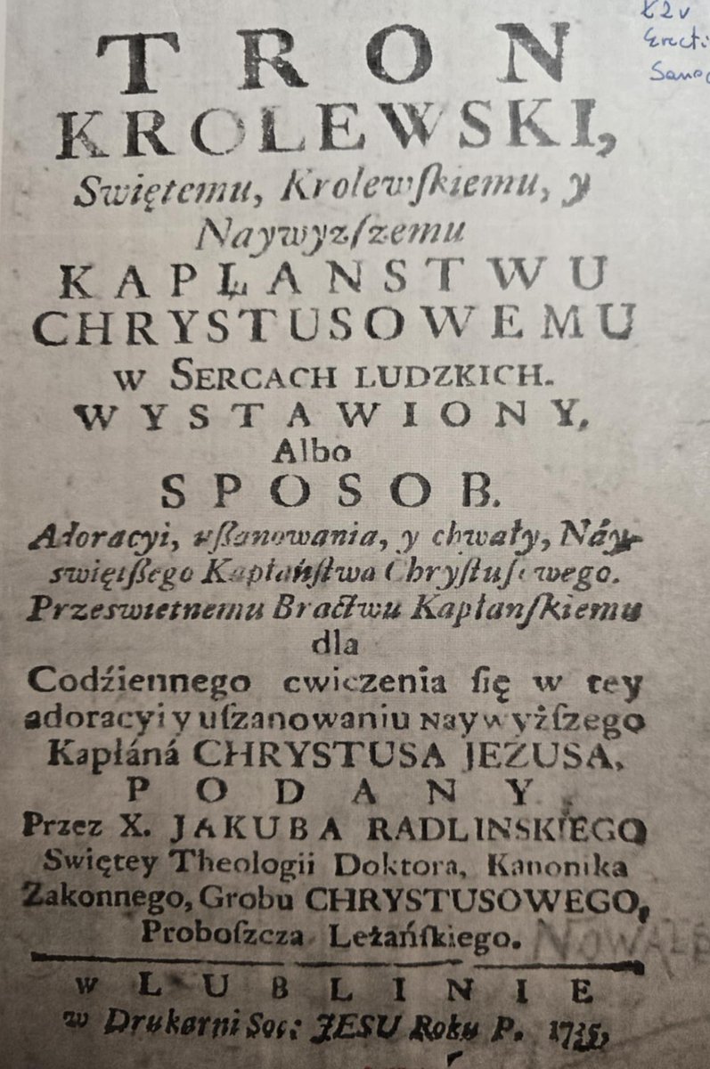 Wraz ze współautorami cieszę się wartościowym artykułem o staropolskiej edycji psalmów w modlitewniku kapłańskim autorstwa bożogrobcy #JakubPawełRadliński #duchowośćKapłańska #bożogrobcy #sanok 
 czasopisma.kul.pl/index.php/vv/a…