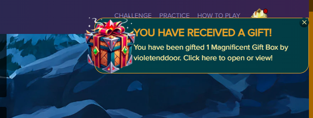 my girl got into <a href="/splinterlands/">Splinterlands</a> today, so we gifted each other some boxes ...😇
watch out for violetenddoor, Praetoria! 

happy holidays web3 fam