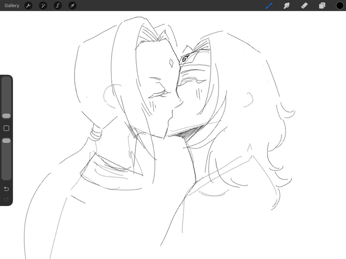 artkeystr's tweet image. kurenai and tsunade work in progress ^_−☆
#naruto #wlw