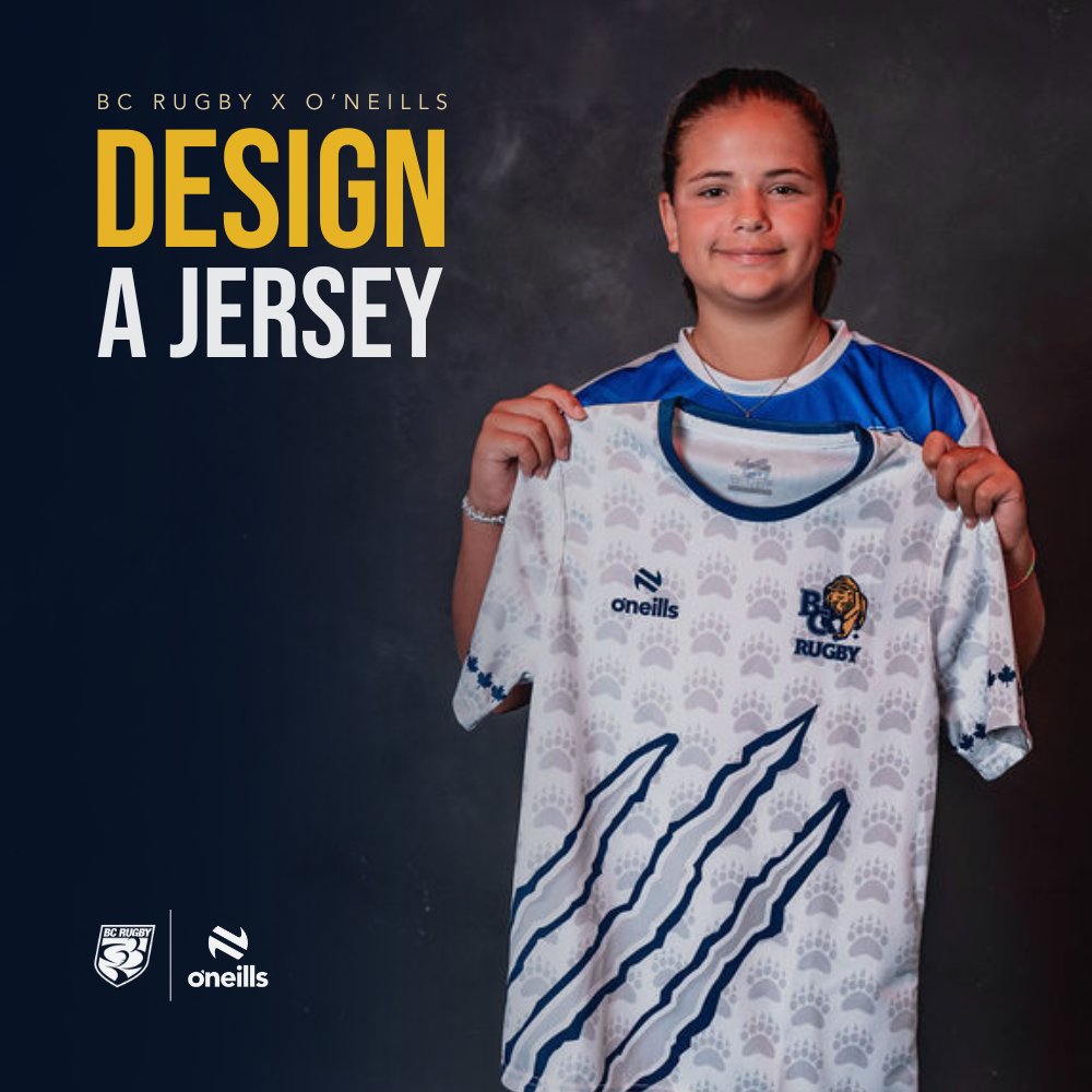 Design a jersey is BACK! 👕🐻

Want to help design our 2026 U15 Build a Bear Training Jerseys? Simply download the template, create your design and send it to media@bcrugby.com  - entries close January 31, 2026!

Template 👉 ow.ly/fG4m50XMKqT

#BCRugby #BCBears #BuildABear