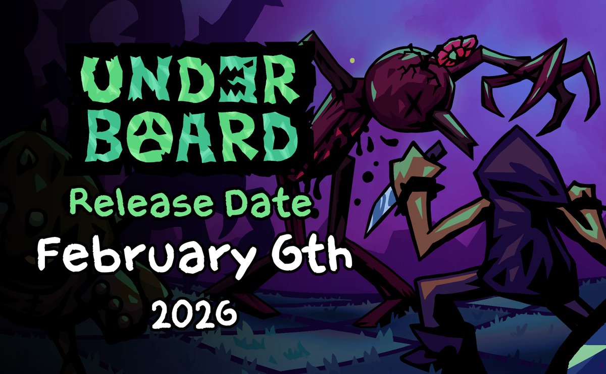 Headless_Games's tweet photo. Dare to challenge the Underboard on February 6th!!
More zones, deadly monsters, and powerful pinnacle bosses await. 💀 #gamedev #roguelike #indiegame https://t.co/9RfboulhTJ