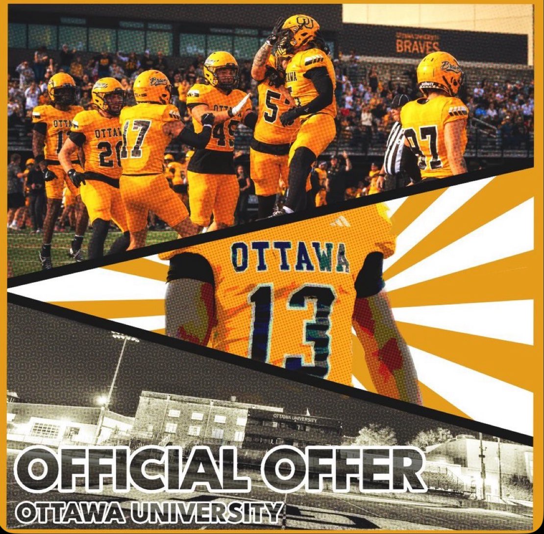 Blessed to receive an official offer from Ottawa University. 
<a href="/CoachNickDavis/">Nick Davis</a> <a href="/dasanchez10/">David Sanchez</a> <a href="/Tos93/">Coach Santos Carrillo</a> #AGTG