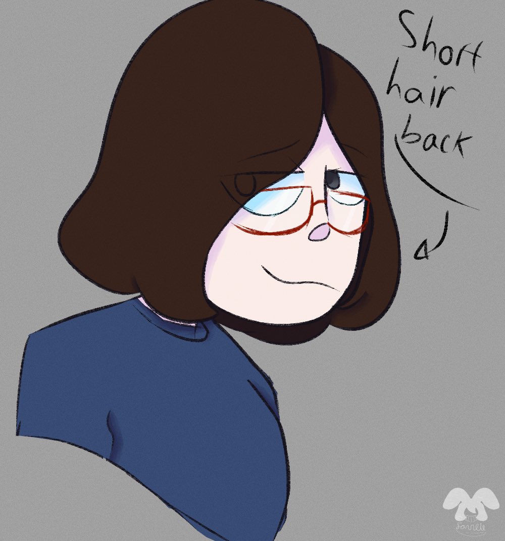 EmilyFe26836884's tweet image. I’ve finally got my hair cut back to short…for after 2 years, yeah I did got my hair cut 2 years ago but it did slowly gone back to it original length 2 years later and I said to myself ‘I should probably go to hair salon soon’ and that was last year I said that #selfpotrait