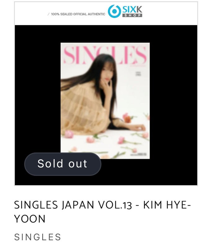 The Polaroid is store exclusive & only included when purchase