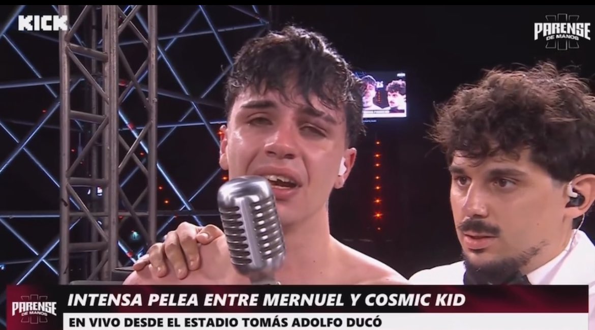 El cumplió con el peso. Fue buen deportista  y a pesar de las desventajas luchó hasta el final por nosotros, por su comunidad, por Mernosketti.

Verlo así me parte el alma. Que no se quede con la culpa. Estamos más que orgullos de él. El mejor del país.

#TeamMernuelPDM