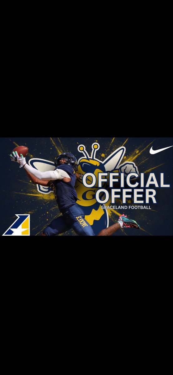 Proud to receive another Offer from Graceland University! <a href="/CoachStaback/">Coach Phil Staback</a> <a href="/CoachMelly_FRC/">Jamel Hamler</a> <a href="/CoachG_FRC/">Coach Goulet</a> <a href="/SkylerMorris14/">Skyler Morris</a> <a href="/FRC_FOOTBALL/">FRC Football</a> #GodDidThat #Blessed