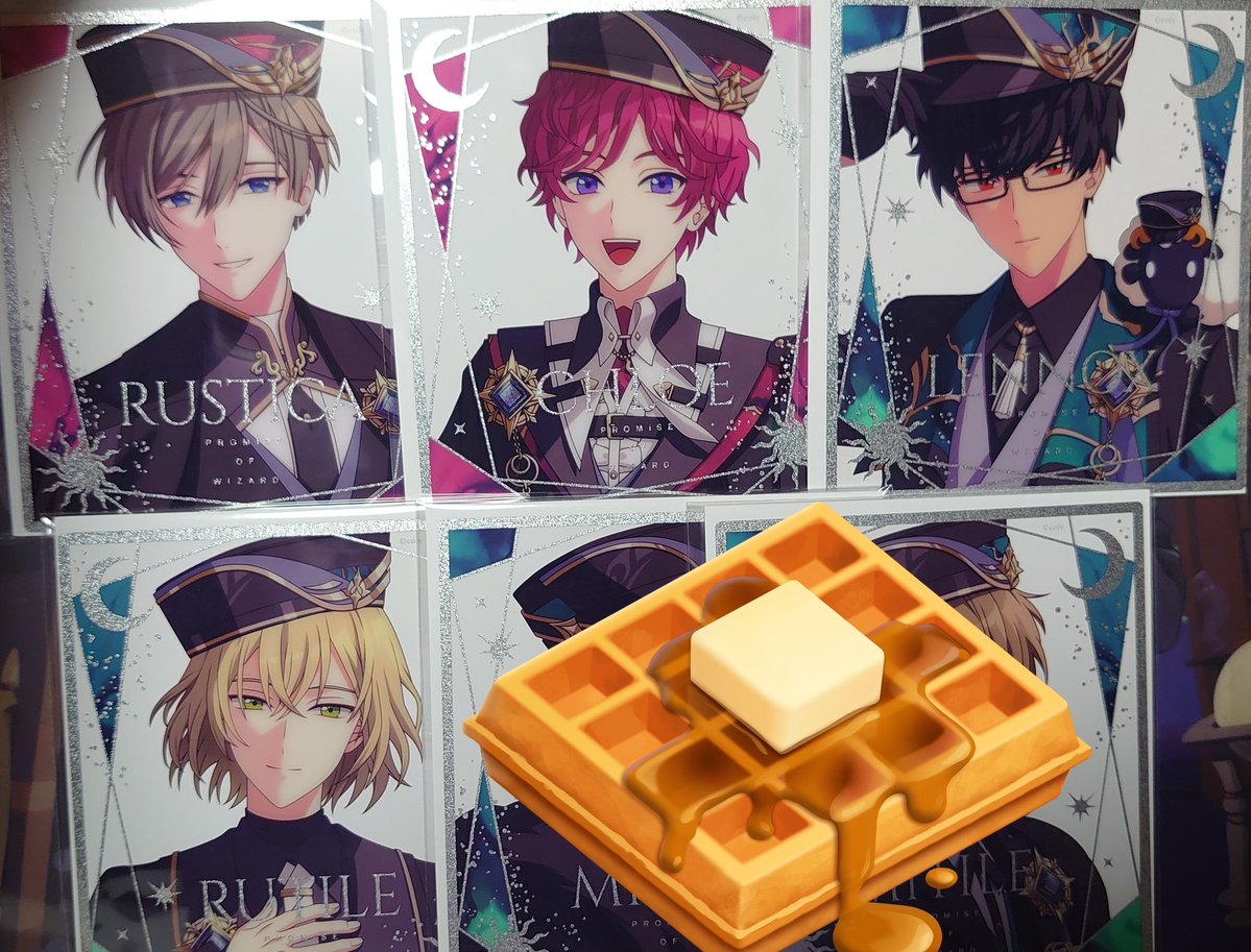 交換譲渡】まほやく 6周年 クリア色紙 譲:ラスティカ クロエ