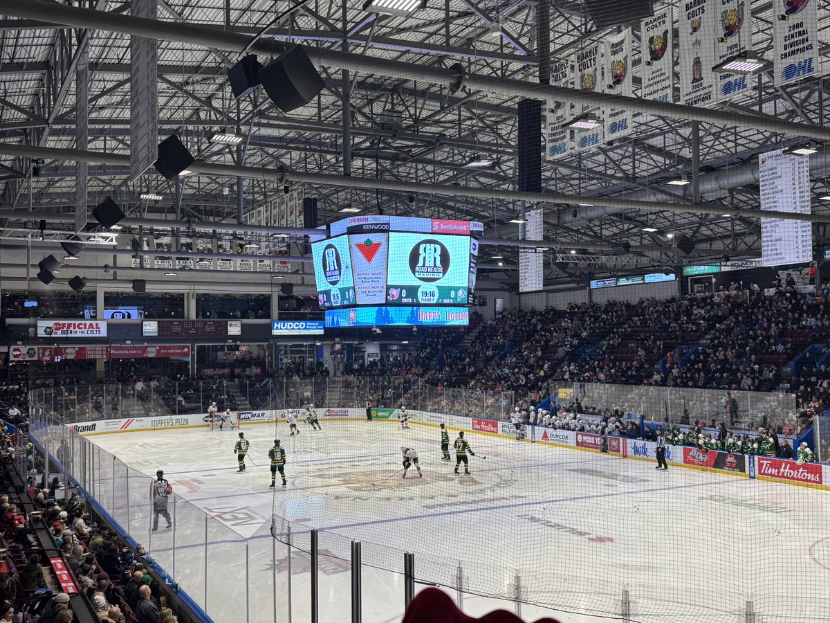 Taking the show on the road for some <a href="/OHLHockey/">Ontario Hockey League</a> between the <a href="/LondonKnights/">London Knights</a> and the <a href="/OHLBarrieColts/">Barrie Colts</a>.