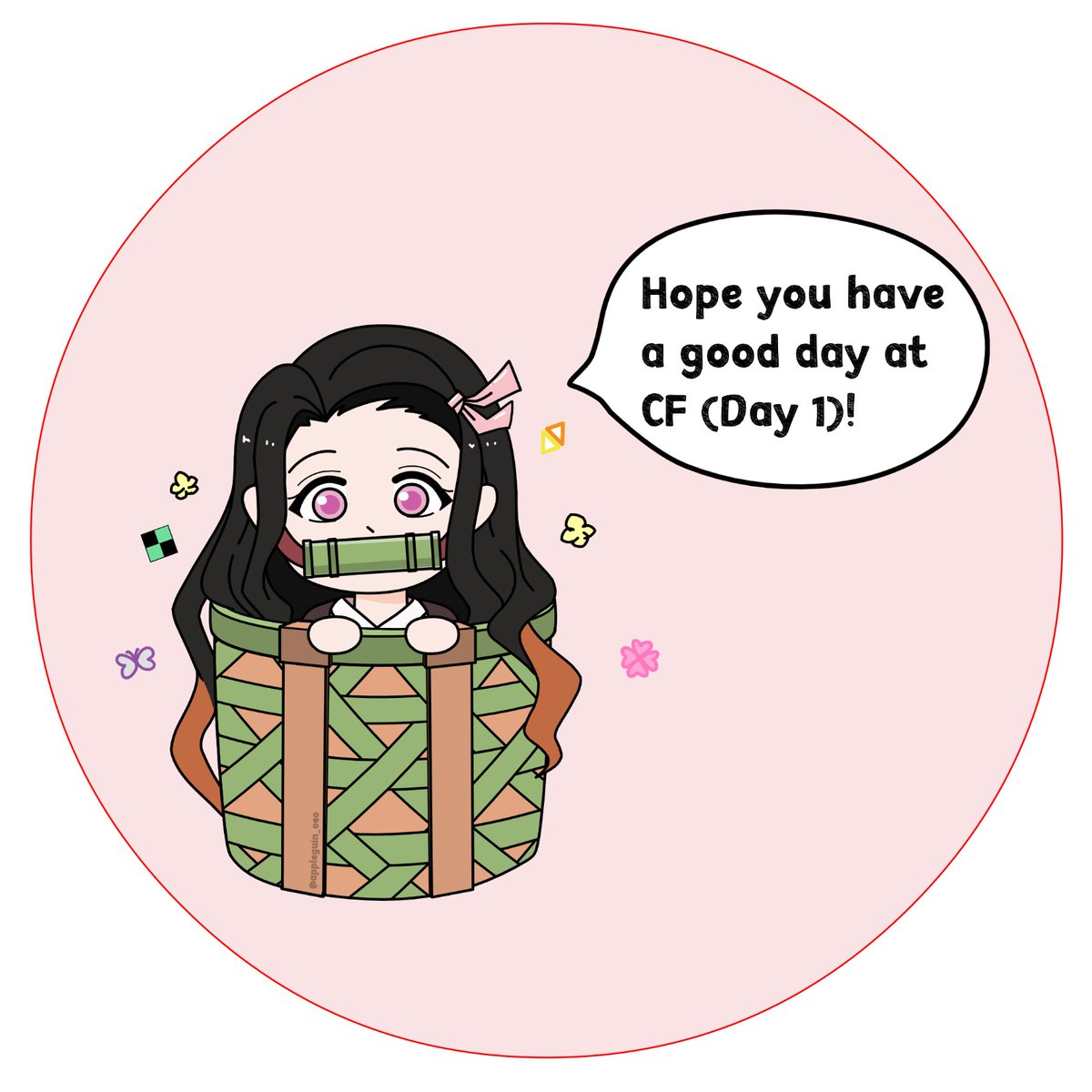 appleguin_oeo's tweet photo. I made some Nezuko and Bocchi stickers to giveaway during comic fiesta 2025 (I will be cosplaying as Nezuko on Day 1 and Bocchi on Day 2) oeo #ComicFiesta2025 https://t.co/A775TohQv2