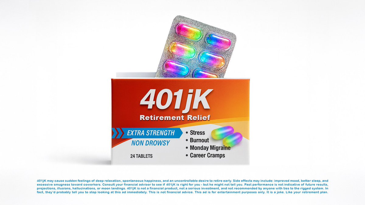 <a href="/XScharo/">Scharo</a> It’s okay, he’ll be able to enjoy retirement on-chain with <a href="/401_JK/">401JK</a>