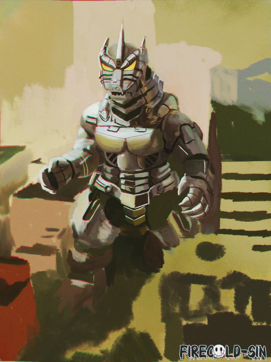 Firecold_sin's tweet image. Pese a que todavia me falta demasiado y tengo otros dibujos que ni he termino, estoy planeando hacer pinturas de gamera tambien