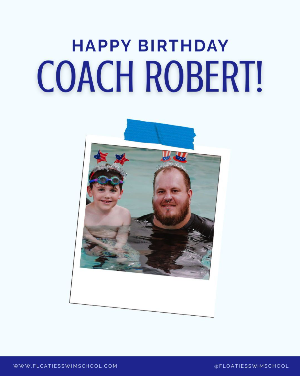 floaties's tweet photo. 🎈🎉 Help us wish a HUGE happy birthday to Coach Robert! We’re lucky to have such an awesome coach who’s been part of our team for so long. Thanks for everything you do—have the best day ever! 🎂🏊

#happybirthday #floatiesfamily #floaties #sandiego #hbd #swimlessons https://t.co/GR1WYUL0XA