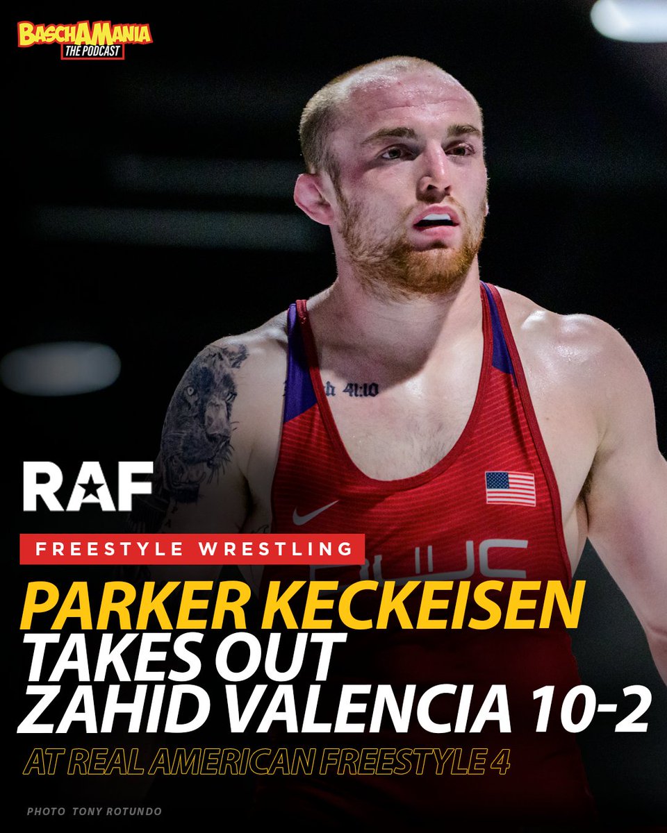 WOW.  NCAA Champ Parker Keckeisen takes out the World Champ Zahid Valencia 10-2 at RAF 4 tonight.