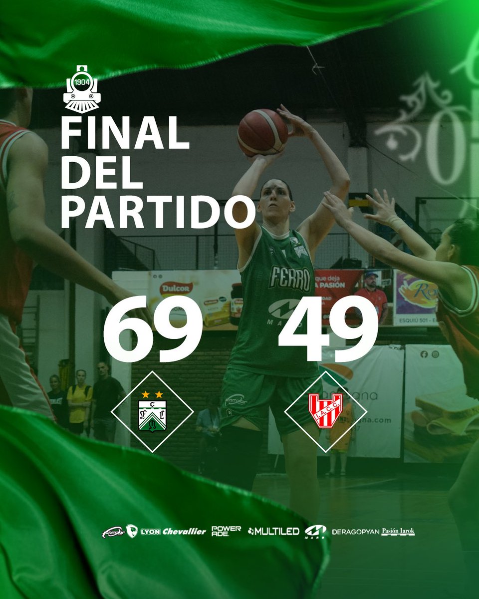 ‼️GANOOOOOO FERRROOO‼️

#FERRO 69 - 49 <a href="/InstitutoACC/">Instituto ACC</a>

🔜 Próximo partido mañana 🆚 <a href="/HinduClubCba/">Hindú Club Cordoba</a> a las 19hs

💪🏼 ¡Vamos por un paso más, Oeste!