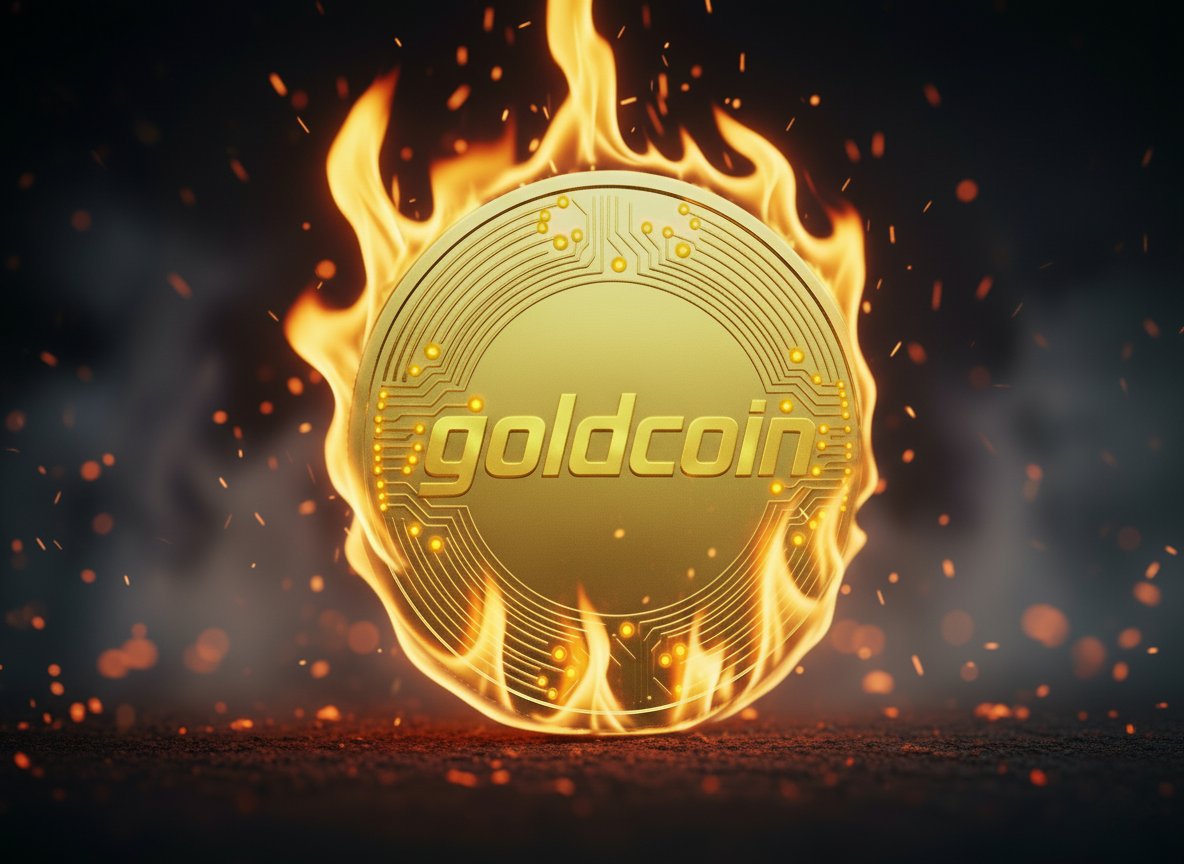 ben_766's tweet image. 203k $goldcoin burned today 🔥 Stay Golden