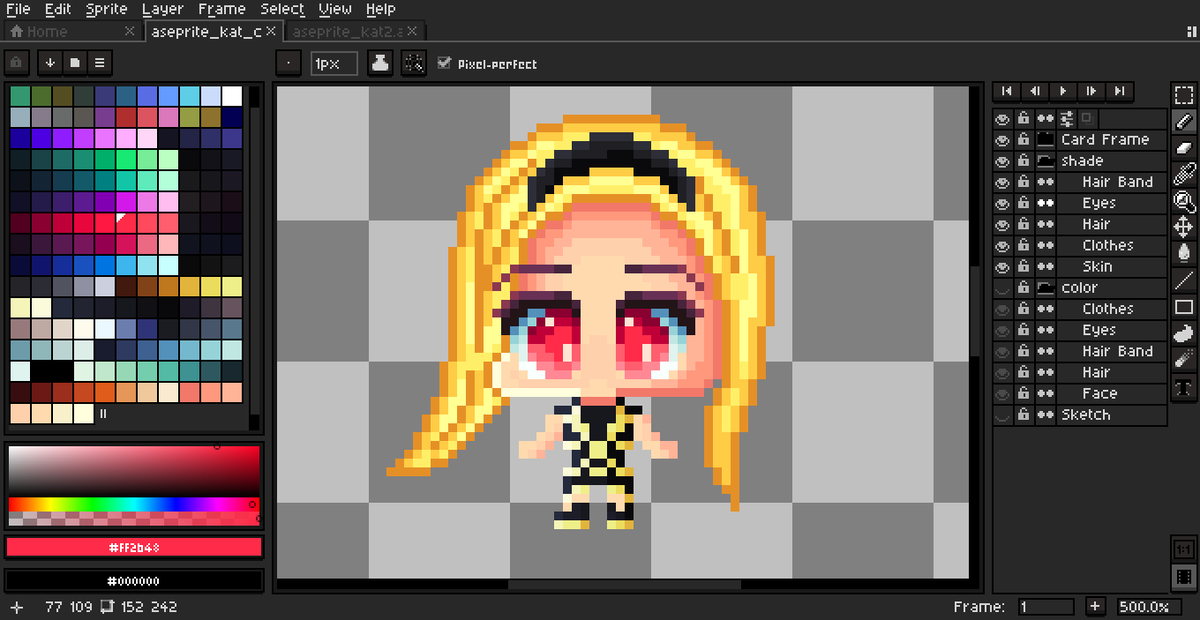MarkusDarius2nd's tweet photo. Sorry for being so absent here over the past few months, I needed to take a break from the internet after so many things happening at the same time, I'll try to post more here as I really miss doing pixelart and talking about things I like!!

Also, Kat Gravity Rush, Chibi Edition https://t.co/c3o41qA4uV