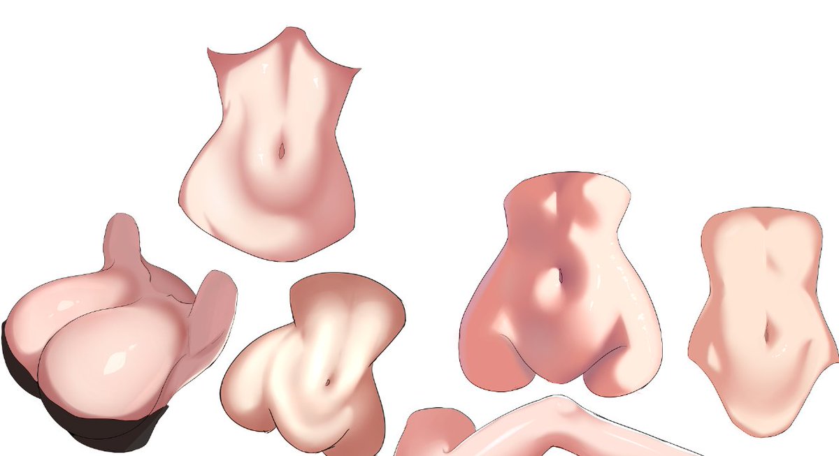 健全アカで毎日肌の塗りを練習して投稿してるんだけど、ちょくちょくセンシティブ判定をくらうからこっちでやろうかな 