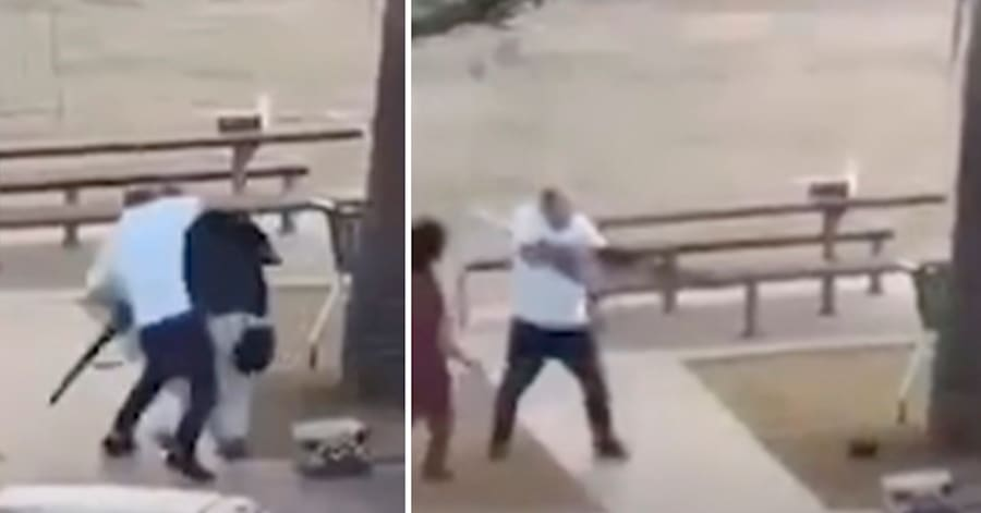 AbdulMIsmail's tweet photo. @GlobalRabbi There's video footage of this freely available when it was live streamed.
1. Geffen didn't run into the line of fire
2. Ahmed had already disarmed the shooter before Geffen arrived
3. How could Geffen have been shot when he stood behind Ahmed?
#GoFundMeScam https://t.co/xTBe75YOr3