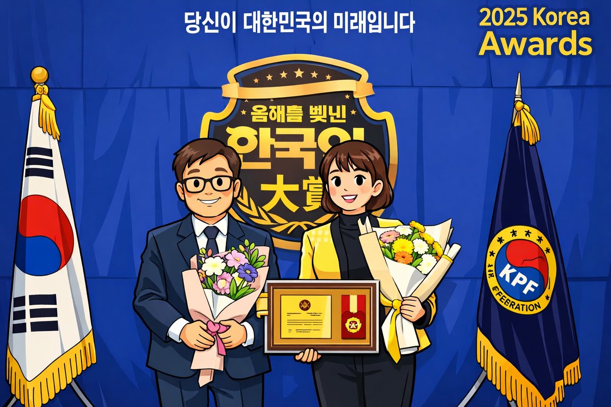 RyanMeg12197's tweet image. IWPG Global Region 11 received the World Peace Contribution Award at the 11th Korean of the Year Awards, recognizing sustained efforts in peacebuilding &amp;amp; women’s leadership.
Read more: tinyurl.com/txrrdjkv

#IWPG, #WorldPeaceContributionAward, #peace, #manheelee