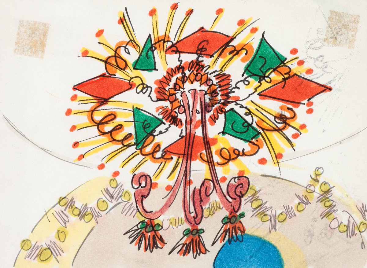 ani_obsessive's tweet image. Storyboard art for How the Grinch Stole Christmas! (1966), dir. Chuck Jones and Ben Washam, MGM Animation/Visual Arts