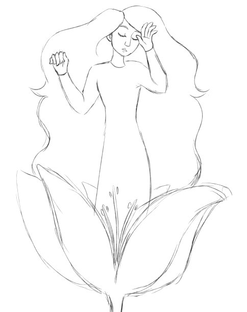biquiddraws's tweet photo. I finally got a collection of Moomin books as a Christmas present to myself and I had to sketch Tulippa from The Moomins and the Great Flood c: https://t.co/YrirIGvdTd