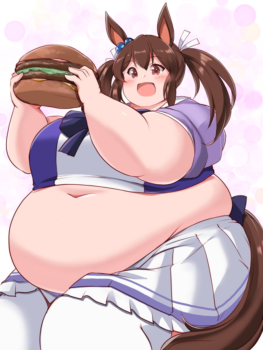 ウマちゃんお絵かき。ボーノちゃんの意見が多かったので 