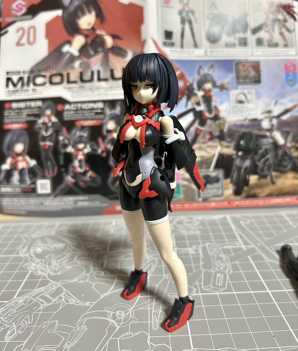 teatimexxg02's tweet photo. 30msミコルルぱち組完成
ジト目とか表情が良いし素足も付いてる
そして可愛い😊 https://t.co/j1tjZm0f9q
