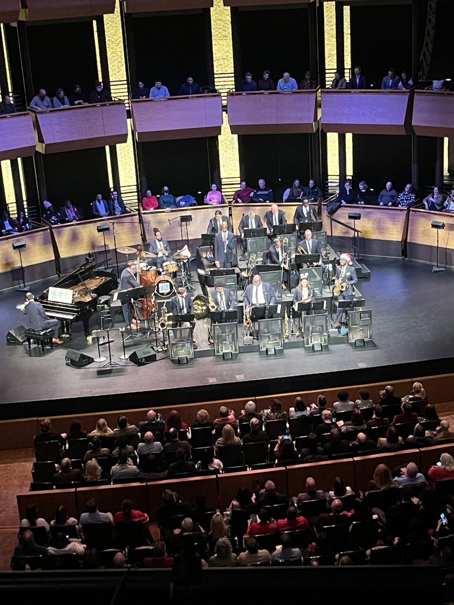 DGLebowitz's tweet image. Jazz at Lincoln Center Big Band Holiday Concert