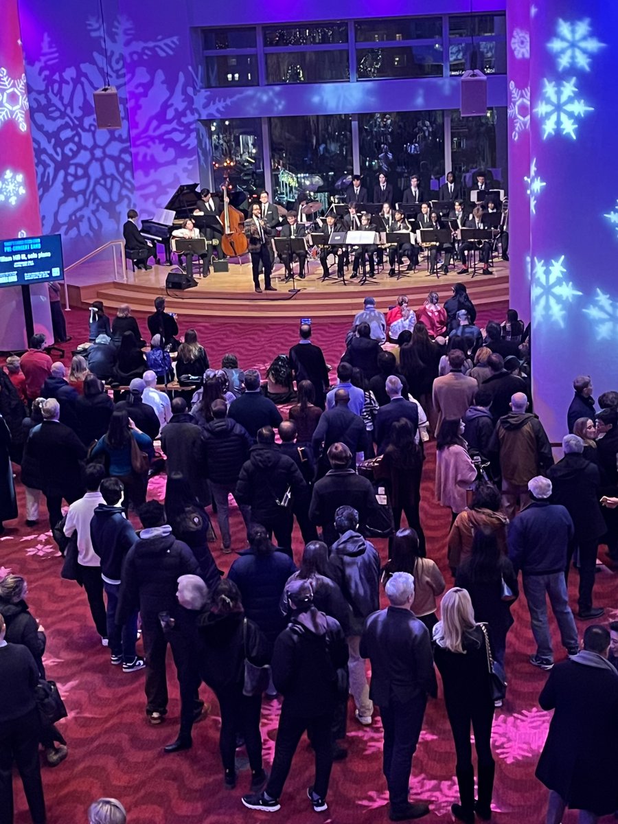 DGLebowitz's tweet image. Jazz at Lincoln Center Big Band Holiday Concert