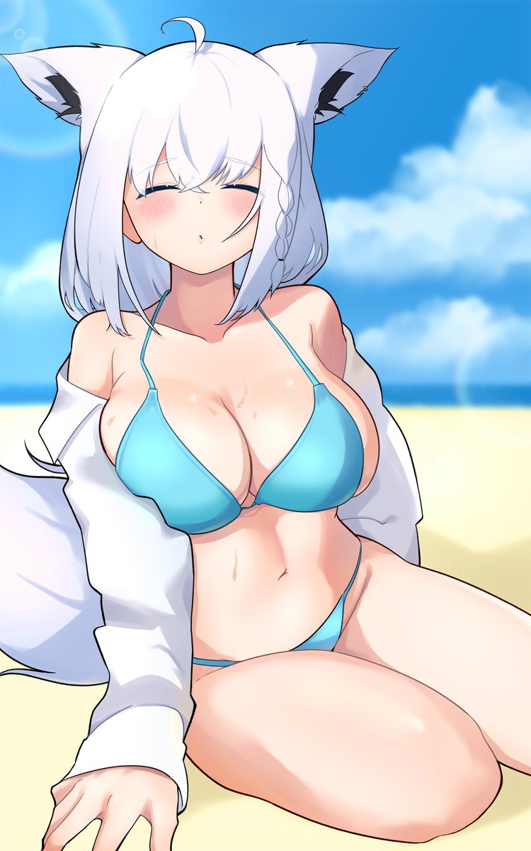 【再掲】
フブさん水着関連だと、これもある。
最近知ってくれたフォロワー方に 