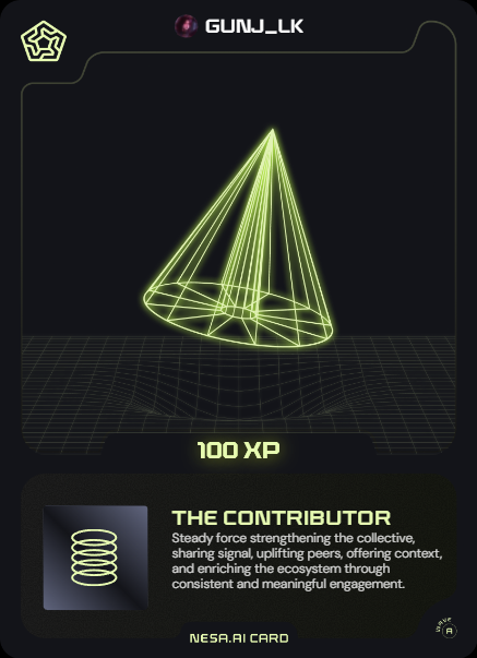 Look at the Nesa Card I got