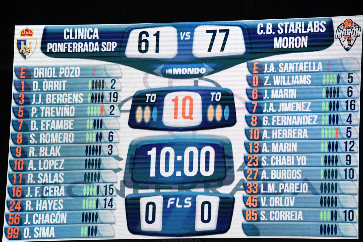 Ya podéis ver en nuestra página de Facebook las imágenes del partido del <a href="/baloncestoSDP/">Clínica Ponferrada SDP</a> frente a <a href="/cbmoron/">C.B. Morón</a>. facebook.com/media/set/?van…