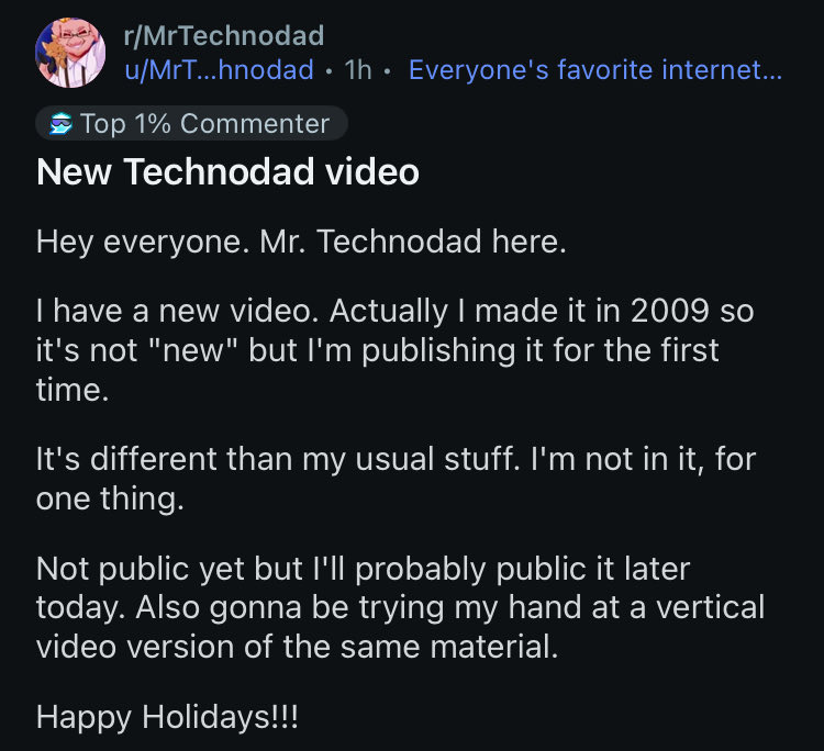 Technodad updates 🎗 tweet media