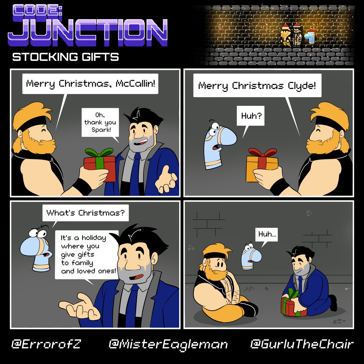 codejunction86's tweet image. Code: Junction #69 Stocking Gifts