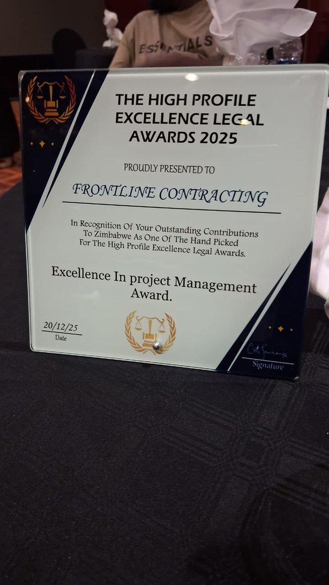 We are proud to announce that Frontline Contracting has been recognised with the Excellence in Project Management Award at the High Profile Excellence Legal Awards 2025.
Thank you to our dedicated team, partners, and clients for your continued trust and support.🙏🙏🙏