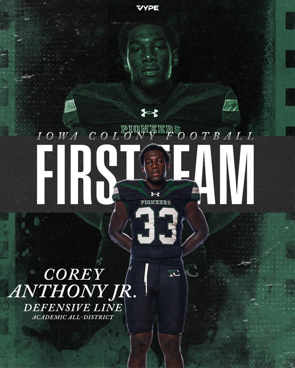 Iowa Colony Football tweet media