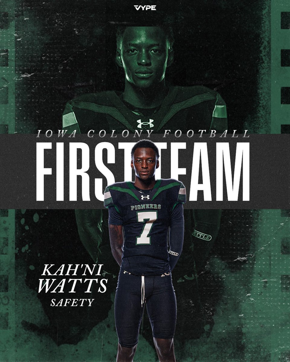 Iowa Colony Football tweet media