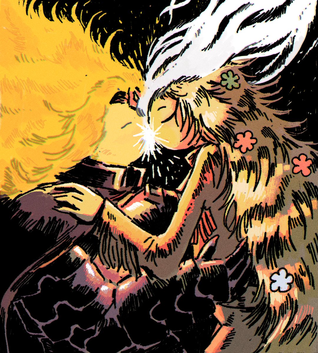 forest fire yuri #adventuretime #fionnaandcake