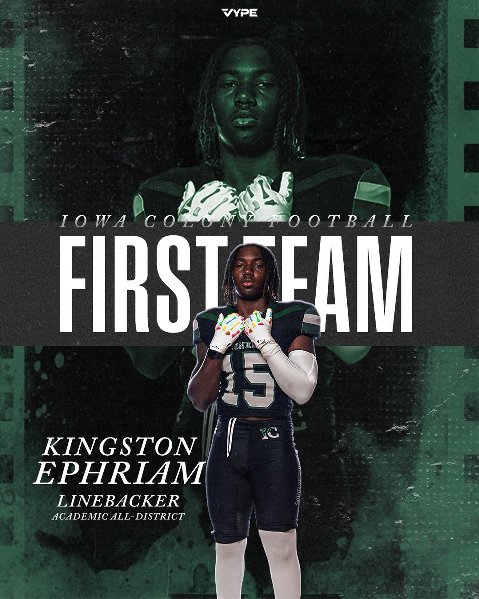 Iowa Colony Football tweet media