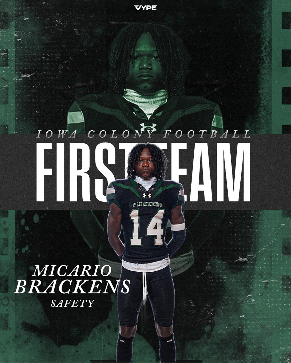 Iowa Colony Football tweet media