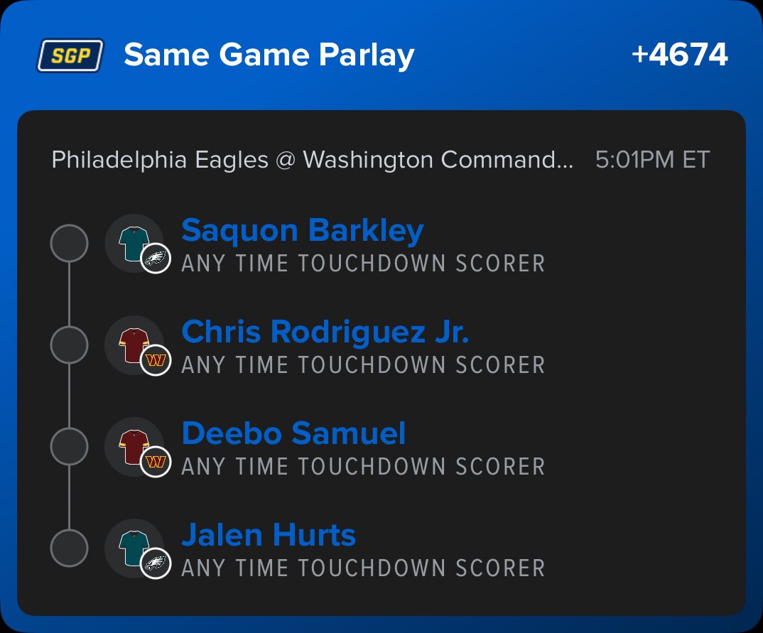 Ayeemike3's tweet photo. https://t.co/GGCCEFisUU

 Touchdown picks I got for today tail responsibly let’s GSM💰💰 #nfl #fanduel #BAMGR 

https://t.co/5fmxv4WRWe https://t.co/IviL16lxoF