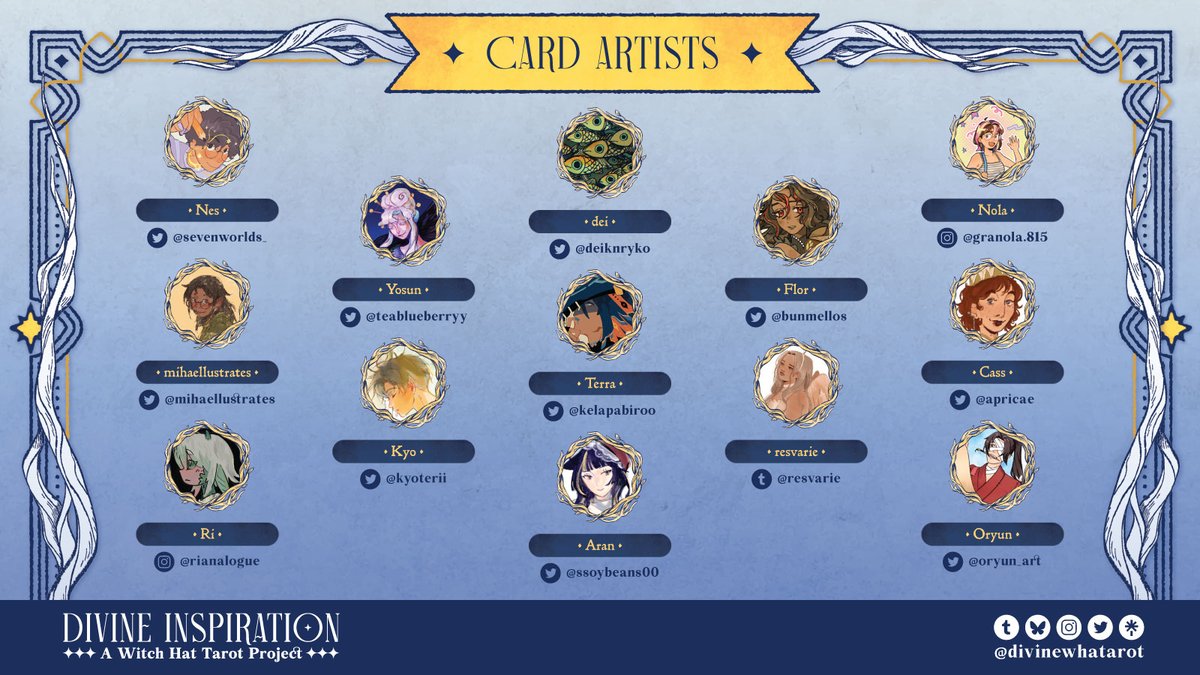 Divine Inspiration: A WHA Tarot Project ✶⋆.˚ tweet media