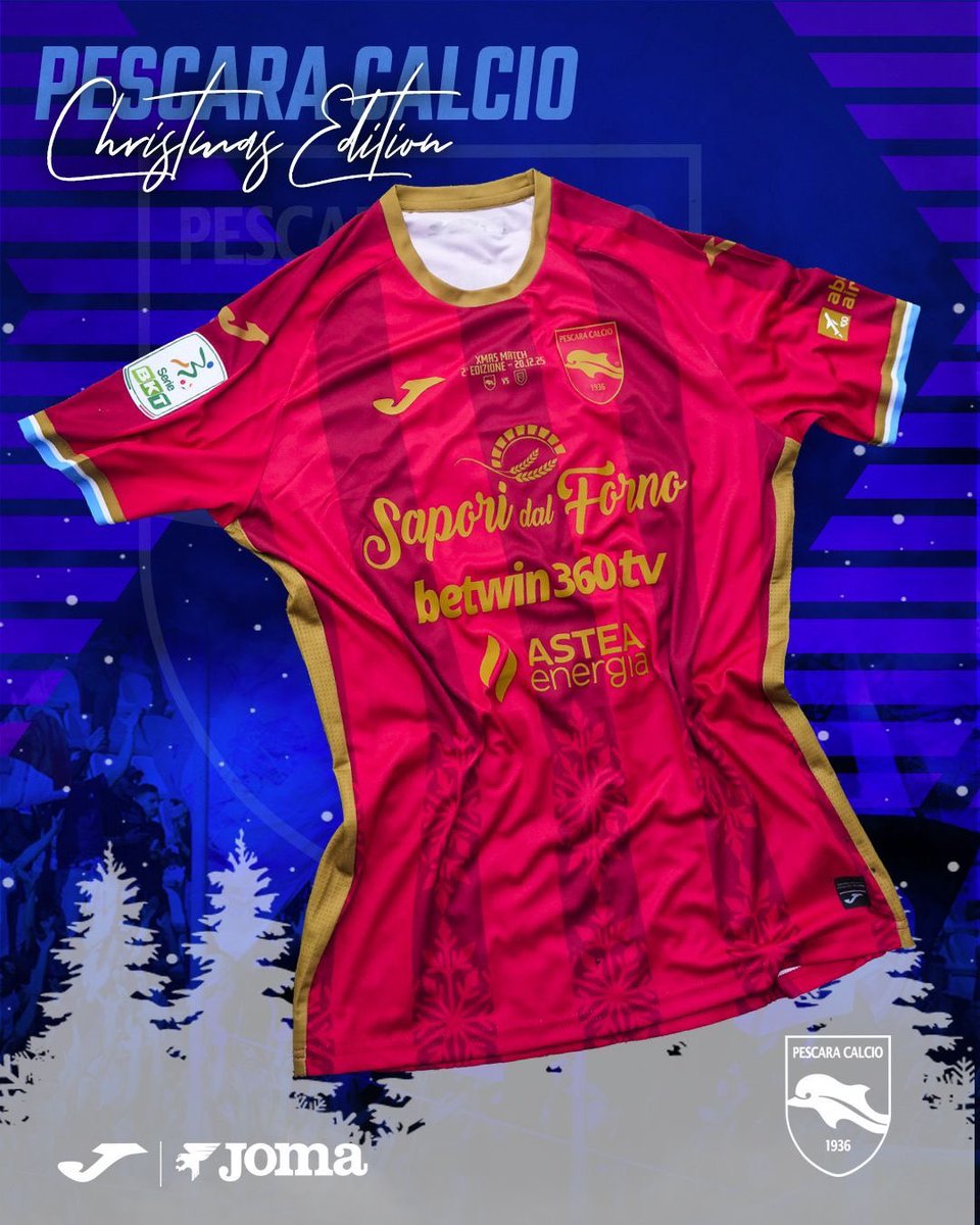 デルフィーノ ペスカーラ 25/26 CHRISTMAS EDITION ジャコモ