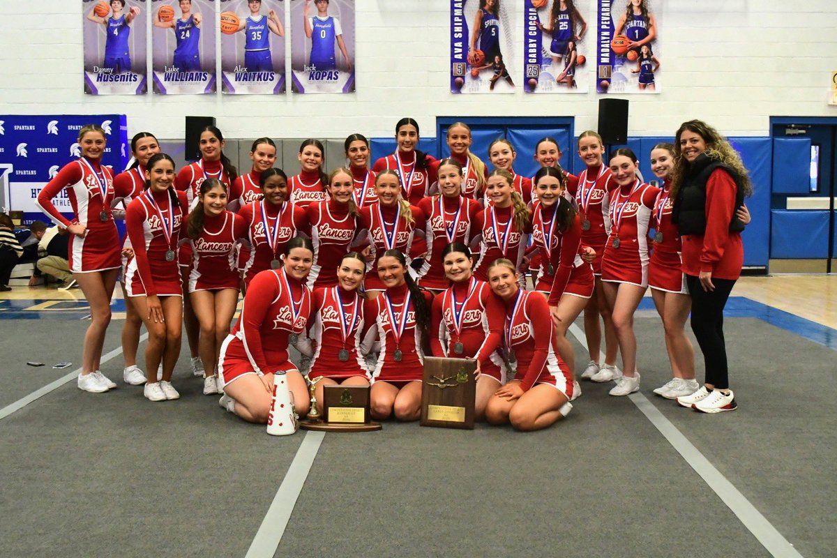 LCSportsNet's tweet photo. Congratulations to the 2026 WPIAL 2A Large Squad Champion Neshannock Lancers! NHS finished 2nd overall in the 2A competition and qualified for states as well! https://t.co/Wt2b3aCRUj