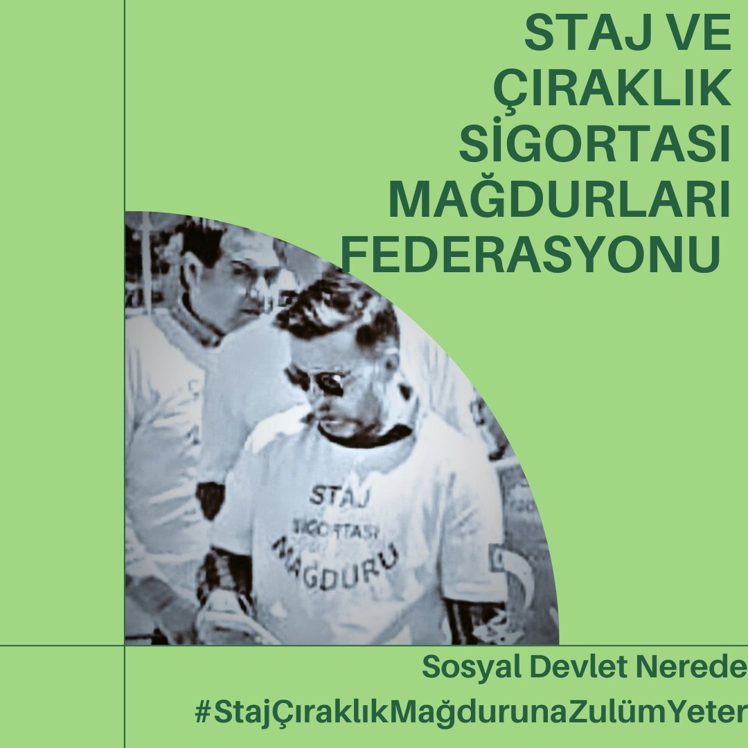 <a href="/CirakStajFED/">STAJ VE ÇIRAKLIK SİGORTASI MAĞDURLARI FEDERASYONU</a> <a href="/Haberturk/">Habertürk</a> <a href="/cnnturk/">CNN TÜRK</a> <a href="/ntv/">NTV</a> <a href="/nowhaber/">NOW HABER</a> <a href="/tv100/">TV100</a> <a href="/tgrthabertv/">TGRT HABER</a> <a href="/showanahaber/">Show Ana Haber</a> <a href="/HaberGlobal/">Haber Global</a> <a href="/startv/">STAR TV</a> <a href="/KanalD/">Kanal D</a> <a href="/startvhaber/">Star Ana Haber</a> <a href="/trthaber/">TRT HABER</a> <a href="/halktvcomtr/">Halk TV</a> <a href="/ekoltvv/">Ekol TV</a> <a href="/trt1/">TRT 1</a> <a href="/Ekoturktv/">EKOTÜRK</a> İyi ki davayı sahipsiz bırakmadınız.
Bu mücadele sizin yüreğinizle büyüyor.
Bu umut sizin cesaretinizle ayakta duruyor.
Kocaeli’ye, Sakarya’ya ve bugün orada olan herkese
yürekten, içten, minnetle teşekkür ediyoruz.
#ÇırakStajyerGebzedeSahalarda
#ÇırakStajyerSakaryadaMeydanlarda