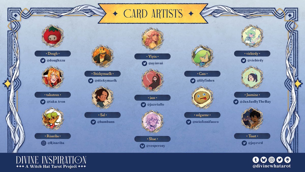 Divine Inspiration: A WHA Tarot Project ✶⋆.˚ tweet media