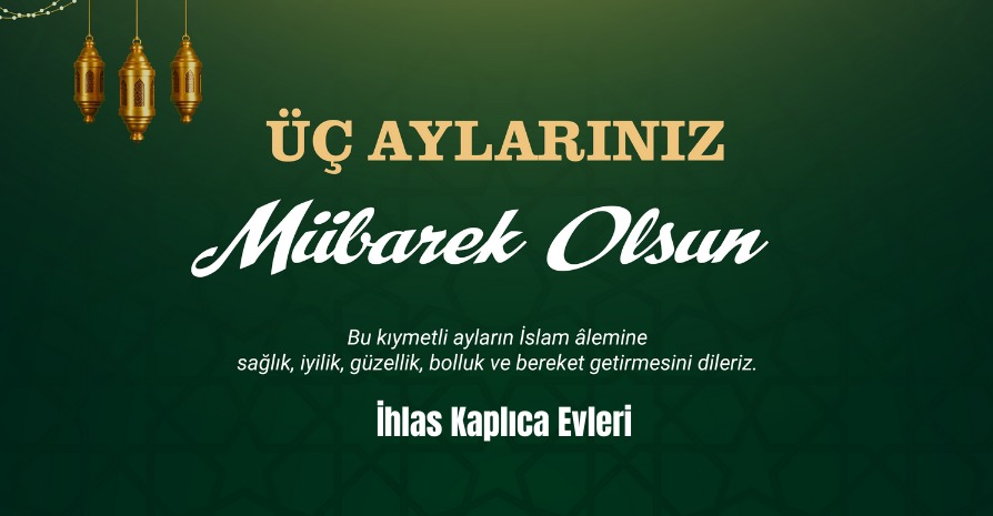 Üç Aylarınız Mübarek Olsun...

Bu kıymetli ayların İslam Alemine sağlık, iyilik, güzellik, bolluk ve bereket getirmesini dileriz.