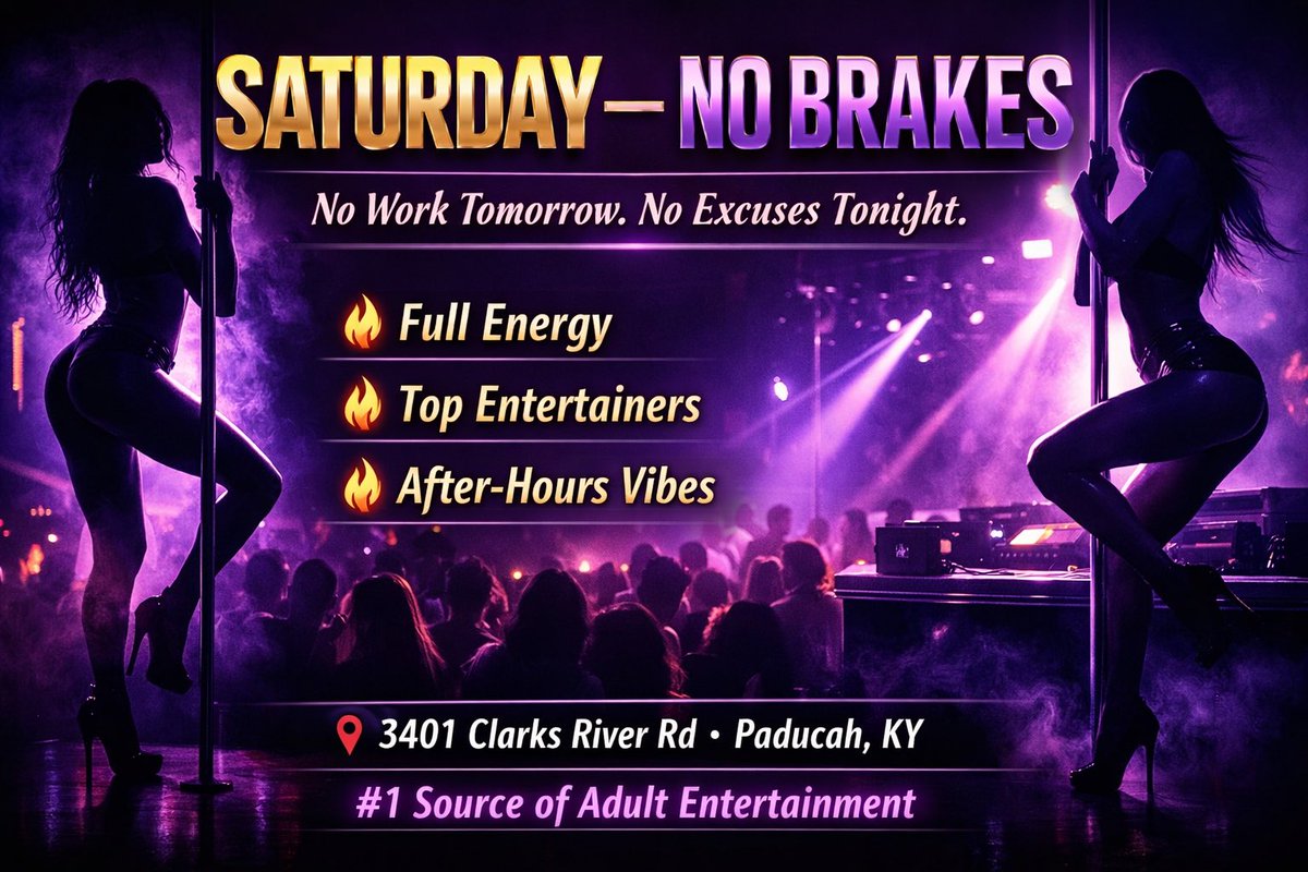ClubIncog's tweet photo. #SaturdayNight
#IncognitoPaducah
#PaducahKY
#WeekendEnergy
#NightlifeKentucky https://t.co/ZBhfYkduDc