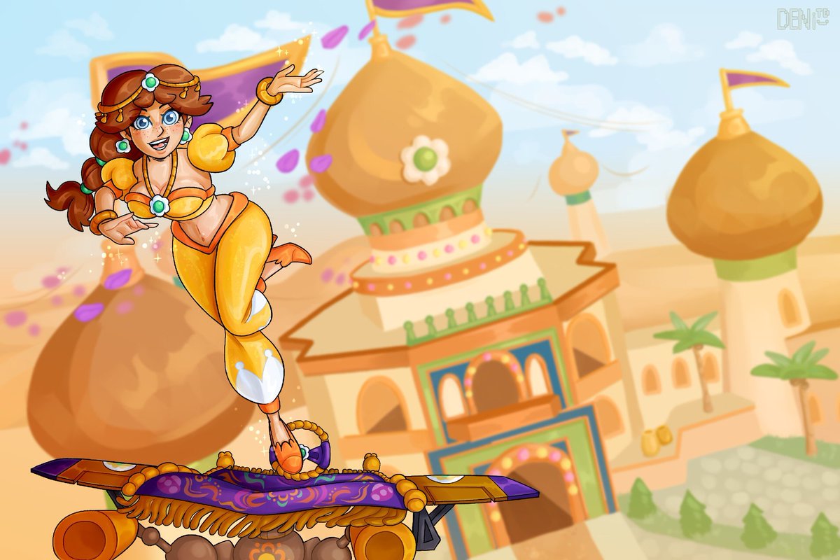 deniiTD's tweet image. Warm summer memories for the cold winter! ☀️🔄

#nintendo #daisy