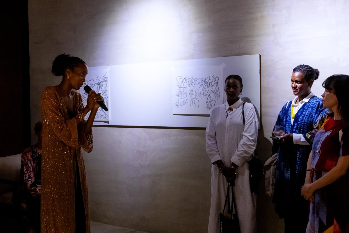 Today, Minister of State <a href="/XandrineUmutoni/">Sandrine Umutoni</a> attended the Opening of the Gihanga Institute of Contemporary Art (GICA), and congratulated founders Kami Gahiga and Kaneza Schaal for adding an important chapter to Rwanda’s collective cultural and artistic development.